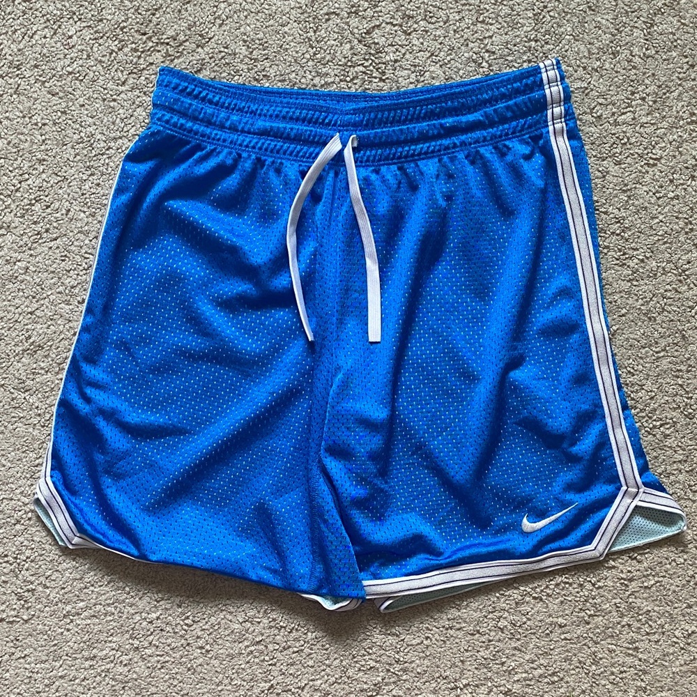 2000’s Nike Dri-FIT XS Mesh Shorts Blue Classic Adam Sandler Basketball Shorts